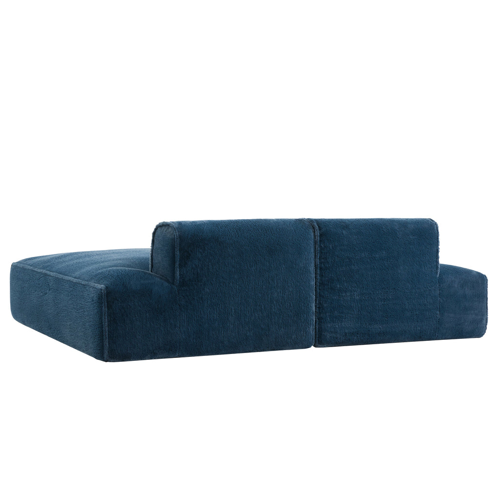 [VIDEO+NEW]90.0'Oversized Modular Sectional Sofa,Fully Compressed,Spacious Foam-Filled Sofa Bed for Living Room,elderly - friendly design,2 PC Free Combination,No Assembly Required,3 Colors