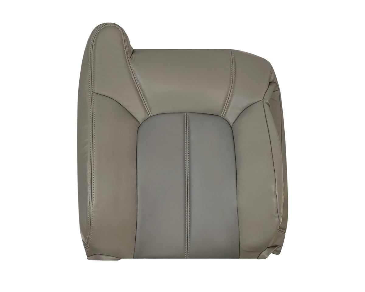 2001 2002 GMC Yukon Denali XL SLT SLE Leather Replacement Seat Cover 2 Tone Gray: Choose From Variation
