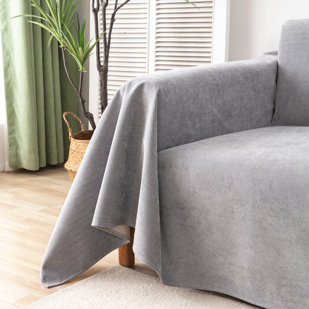 Waterproof Scratch-Resistant Furniture Covers for Pets, Non-Slip Couch Cover Throw