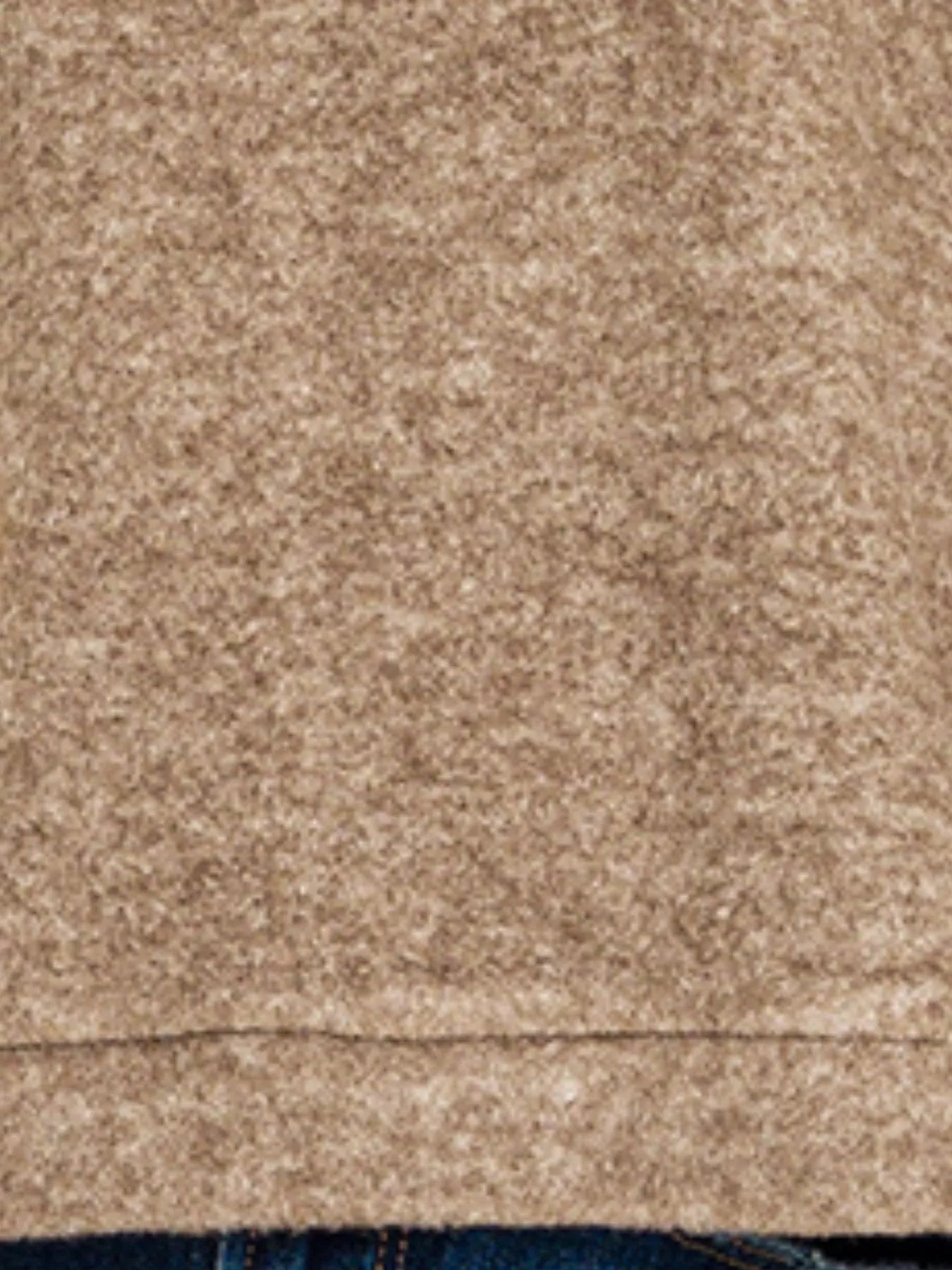 Zenana Brushed Melange Hacci Cropped Sweater Soft And Cozy