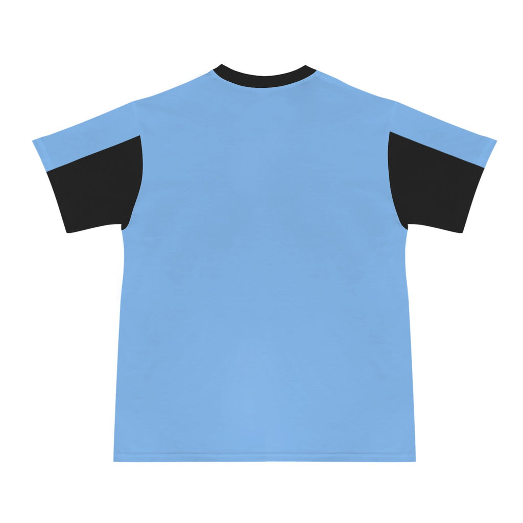 Men's Slam Dunk Basketball Blue All Over Print Graphic T-Shirt