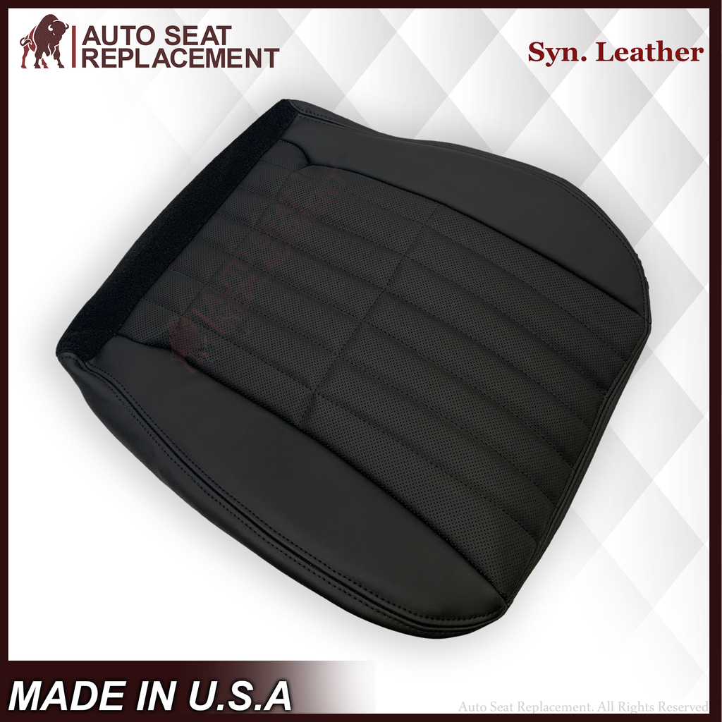 1997-2002 For Chevy Camaro SS Replacement Black Seat Covers In Synthetic Leather
