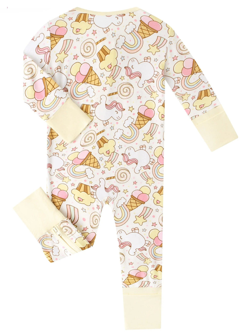 Posh TOT Sweet Treats Bamboo Baby Convertible Zippy Romper  CINCO DE MAYO PROMO - FINAL SALE