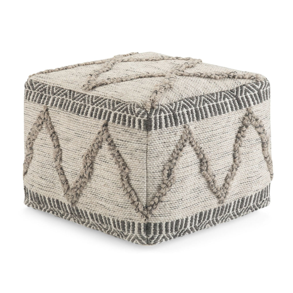 Sweeney - Upholstered Square Pouf