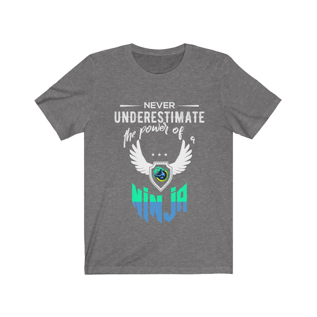 Ninja Power Short Sleeve T-Shirt in Green Text