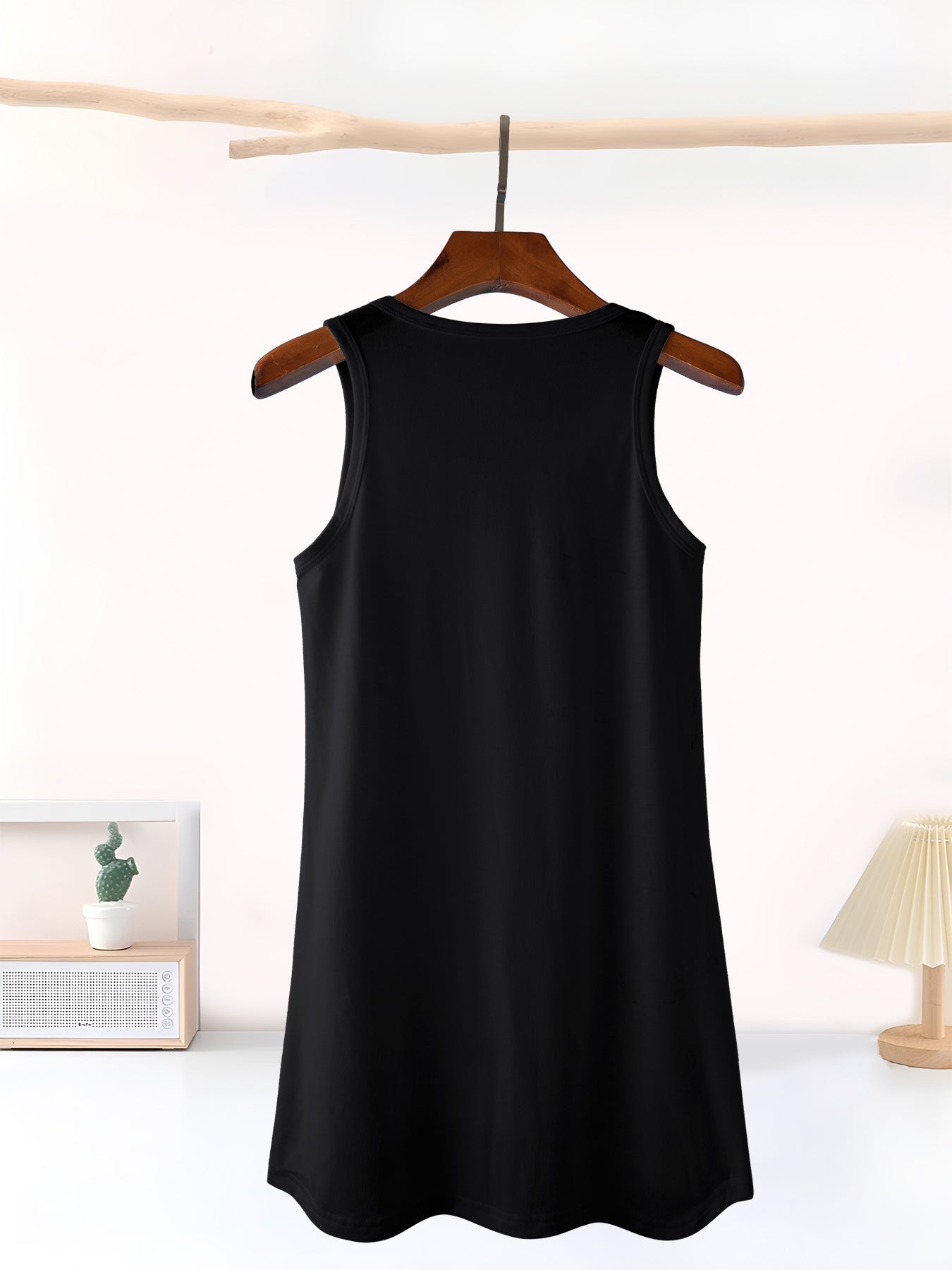 Just a Girl Who Loves Fall Women's Tank Dress (Front Printing)