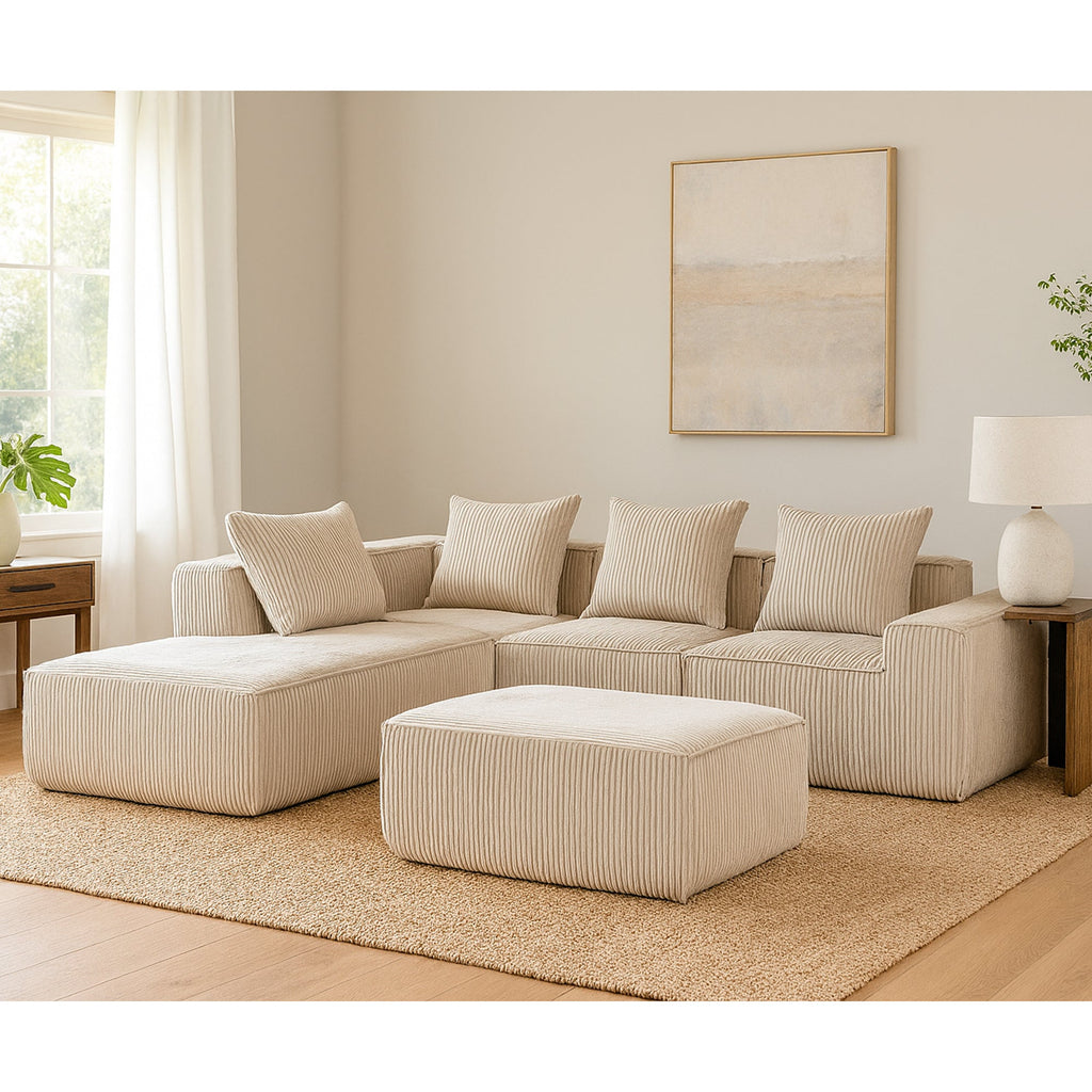 Multi person modular compression sofa that can be freely combined-33005-5
