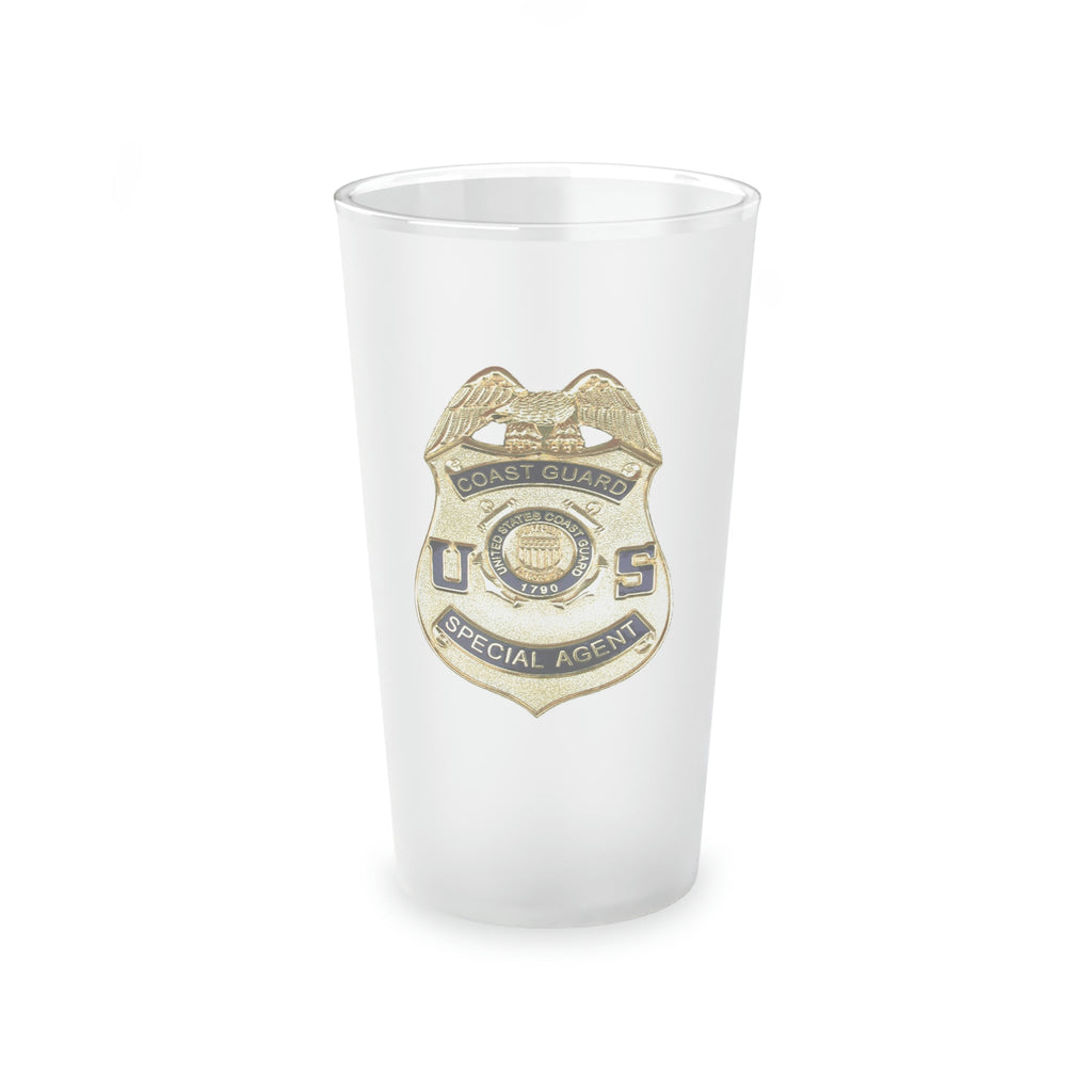 CGIS Badge - Frosted Pint Glass, 16oz