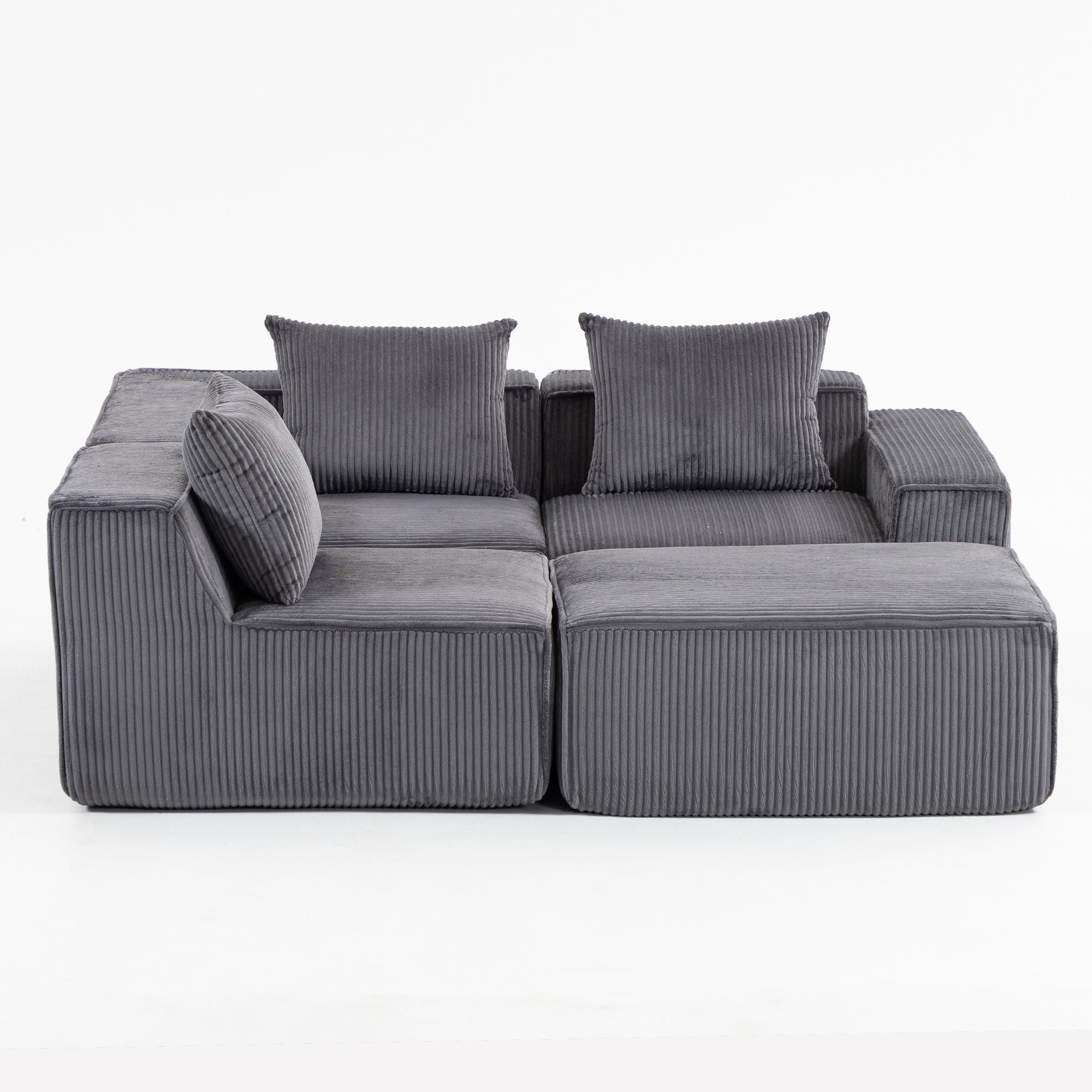 Multi person modular compression sofa that can be freely combined-33005-4