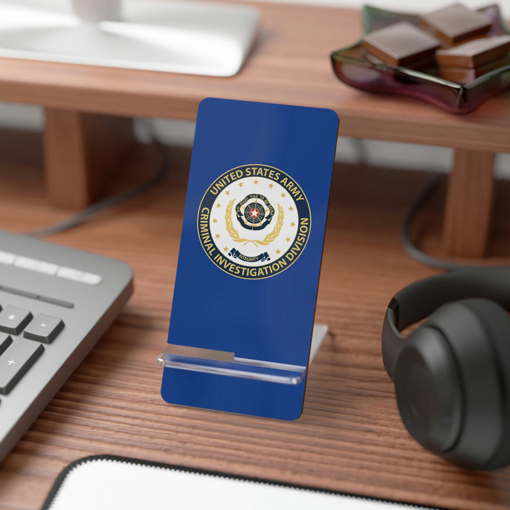 Army CID Seal - Mobile Display Stand for Smartphones