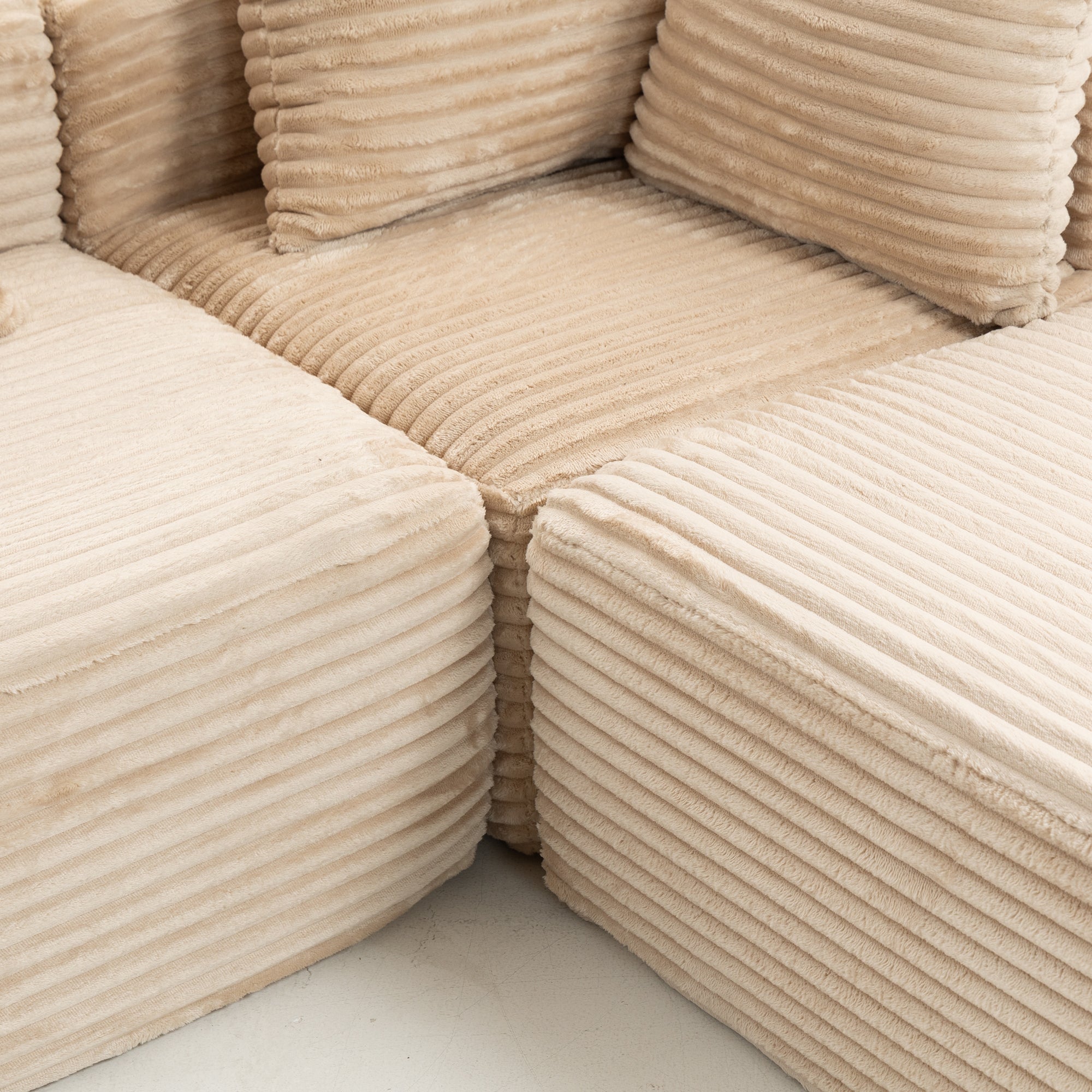 Compressed Sofa:Magic Cube Sofa-YKX-33001-Beige