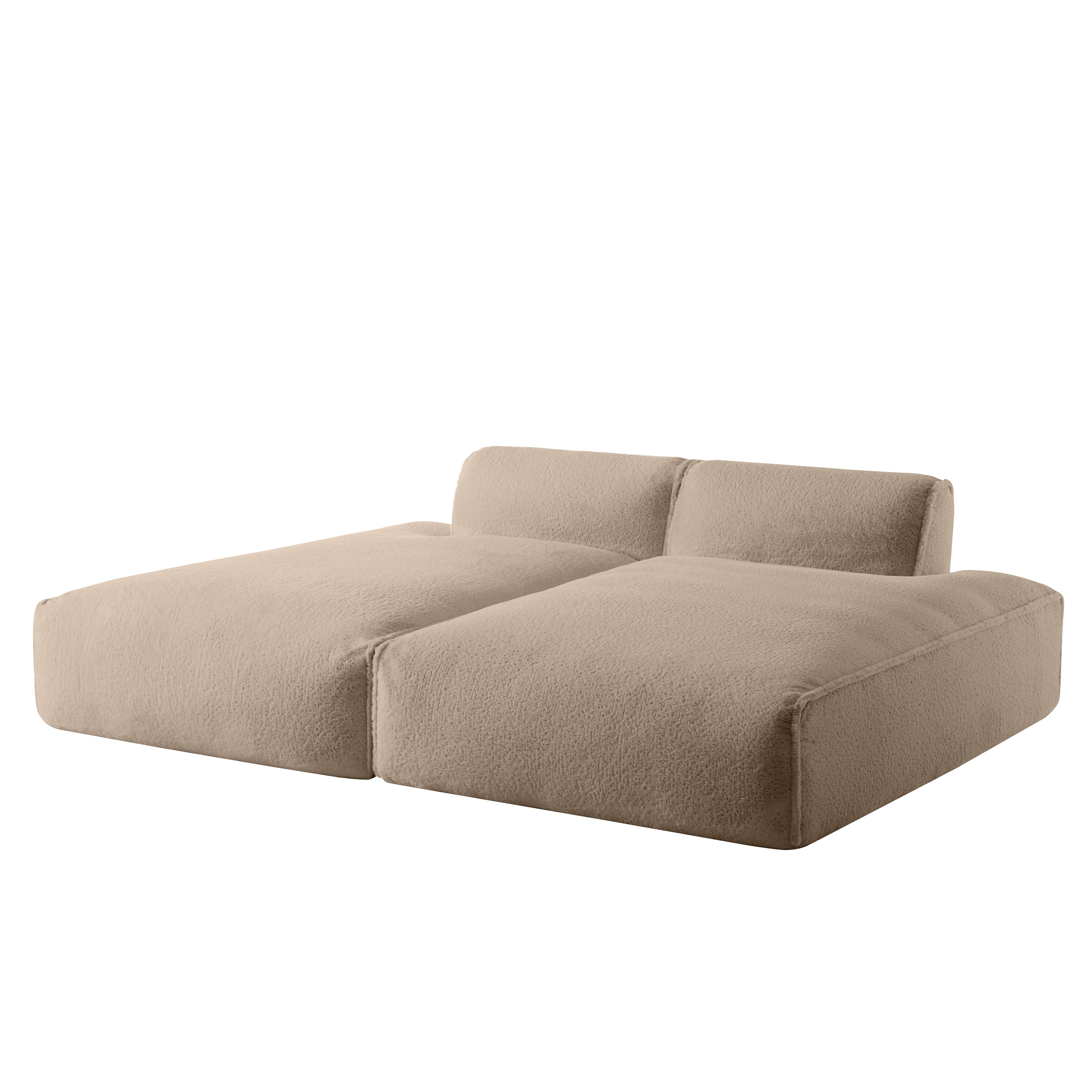 [VIDEO+NEW]90.0'Oversized Modular Sectional Sofa,Fully Compressed,Spacious Foam-Filled Sofa Bed for Living Room,elderly - friendly design,2 PC Free Combination,No Assembly Required,3 Colors