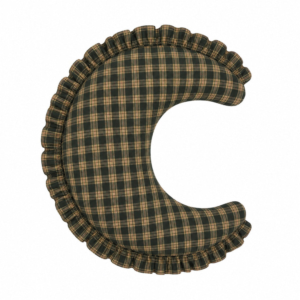 Gingham Feeding Support Ruffle Nursing Pillow Cover