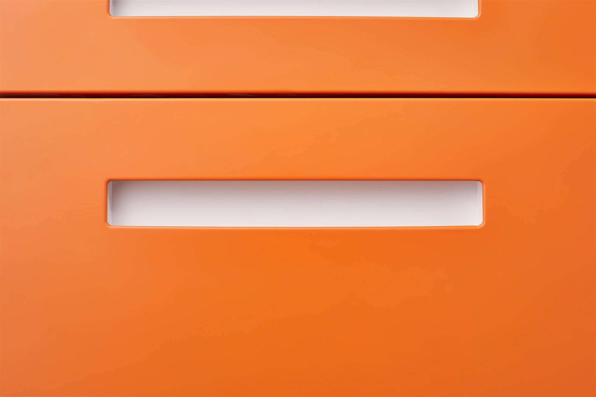 Rounded 3 drawer mobile filing cabinet, multifunctional legal/letter/A4 file storage cabinet, 5-wheel design anti tilt cold-rolled steel, with pencil storage box,