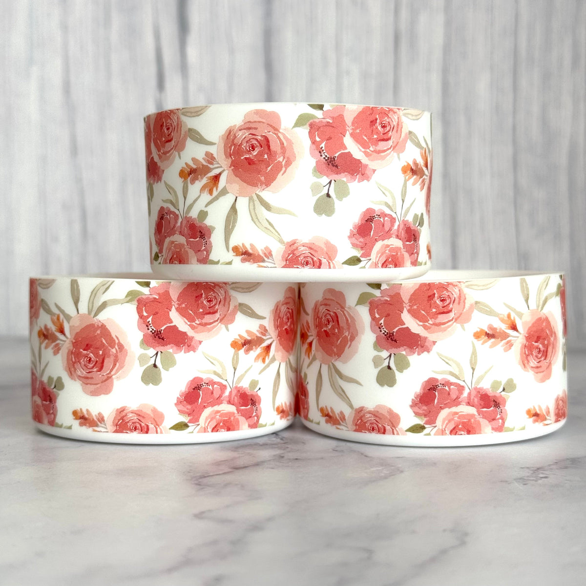 Peony Floral White  Boot
