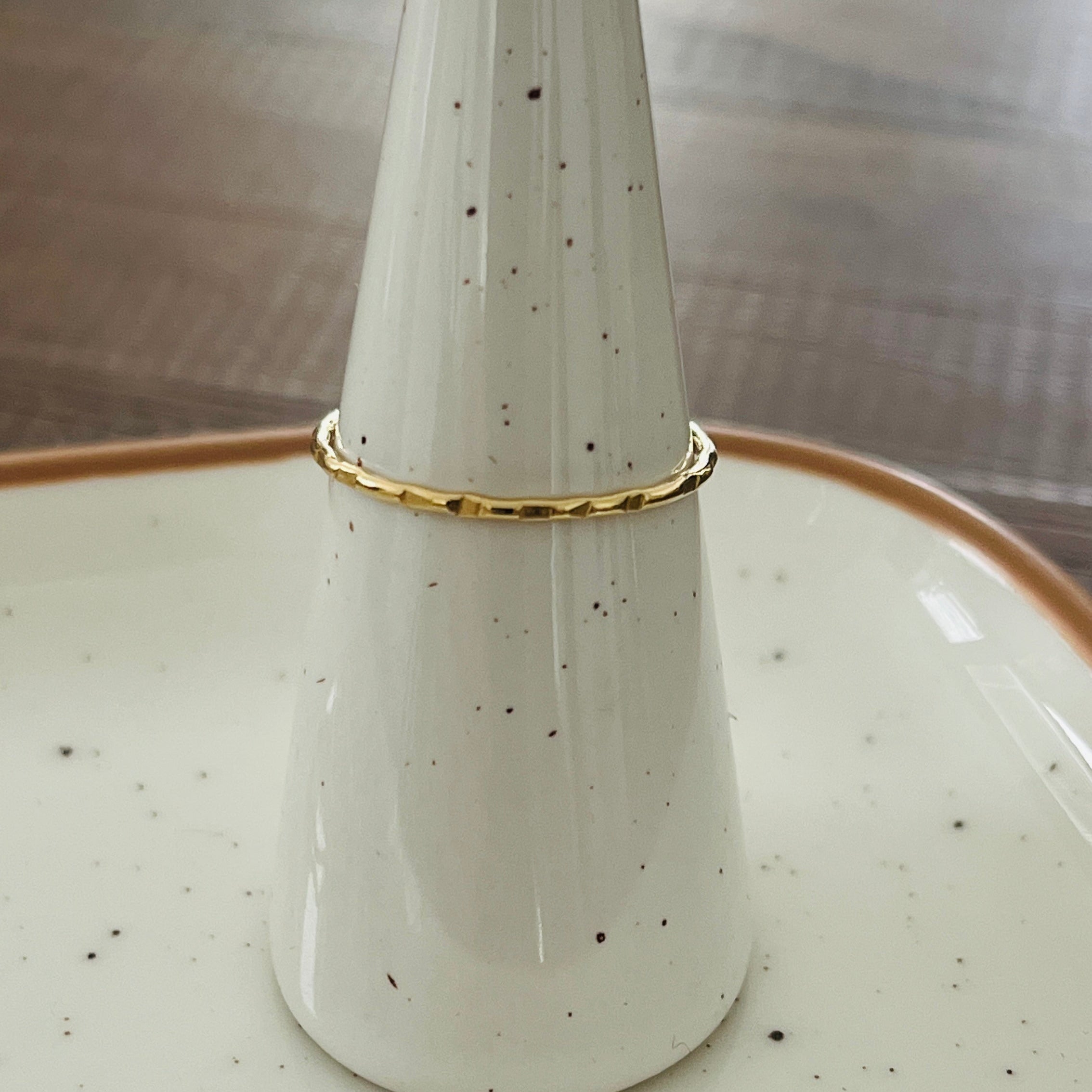 BAMBOO STACKING RING