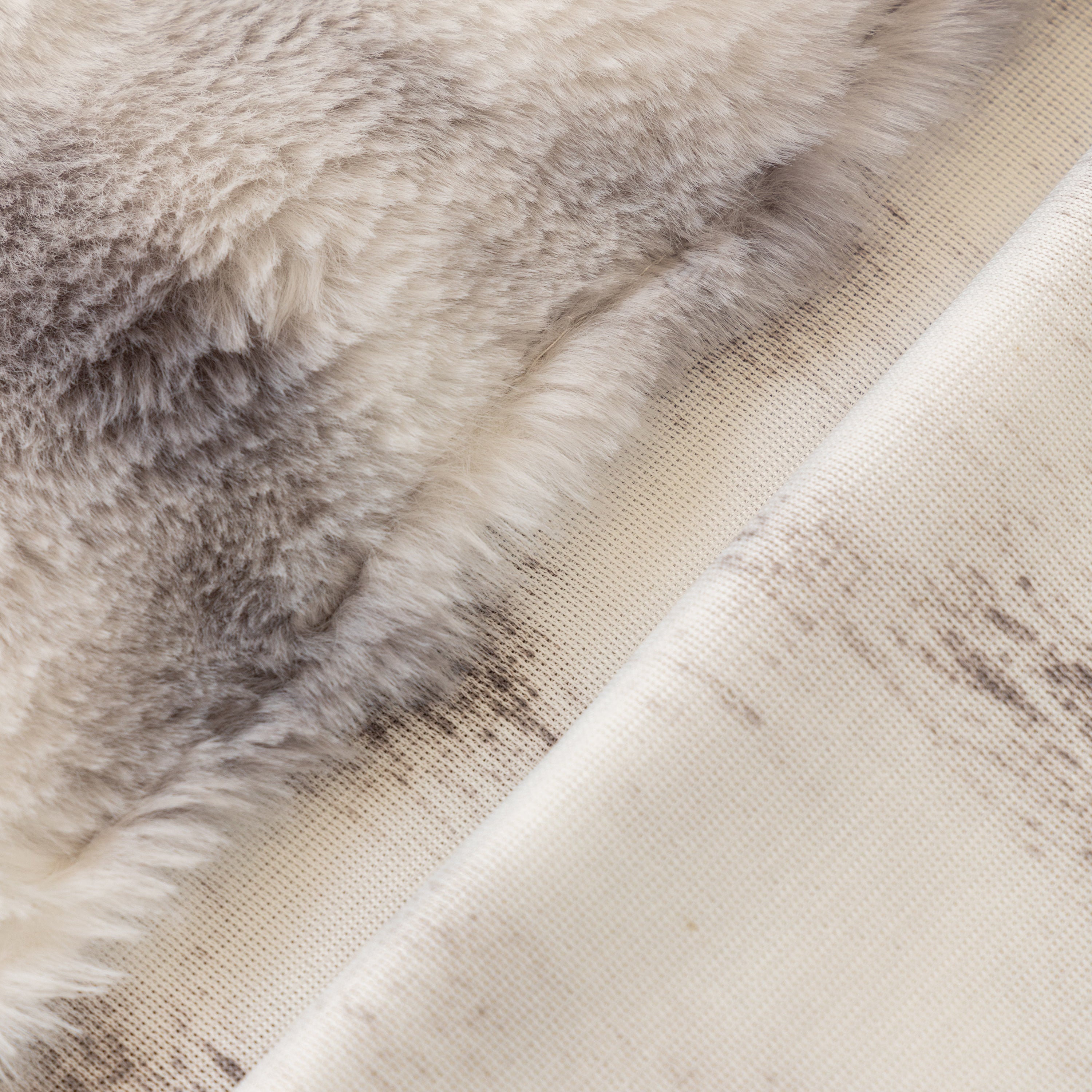 Thick Faux Fur Couch Cover Fluffy Fuzzy Warm Washable Furniture Protector for Kids Pets