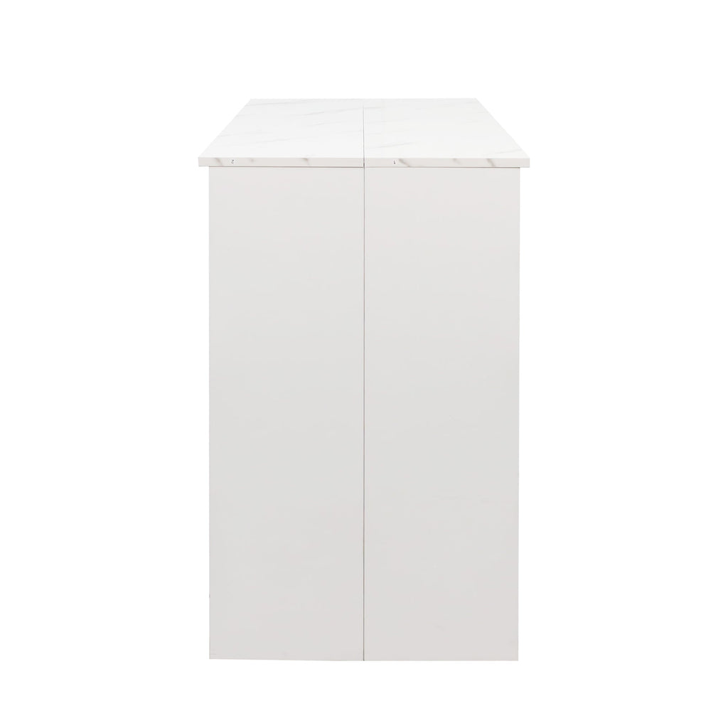 Multifunctional extendable console table