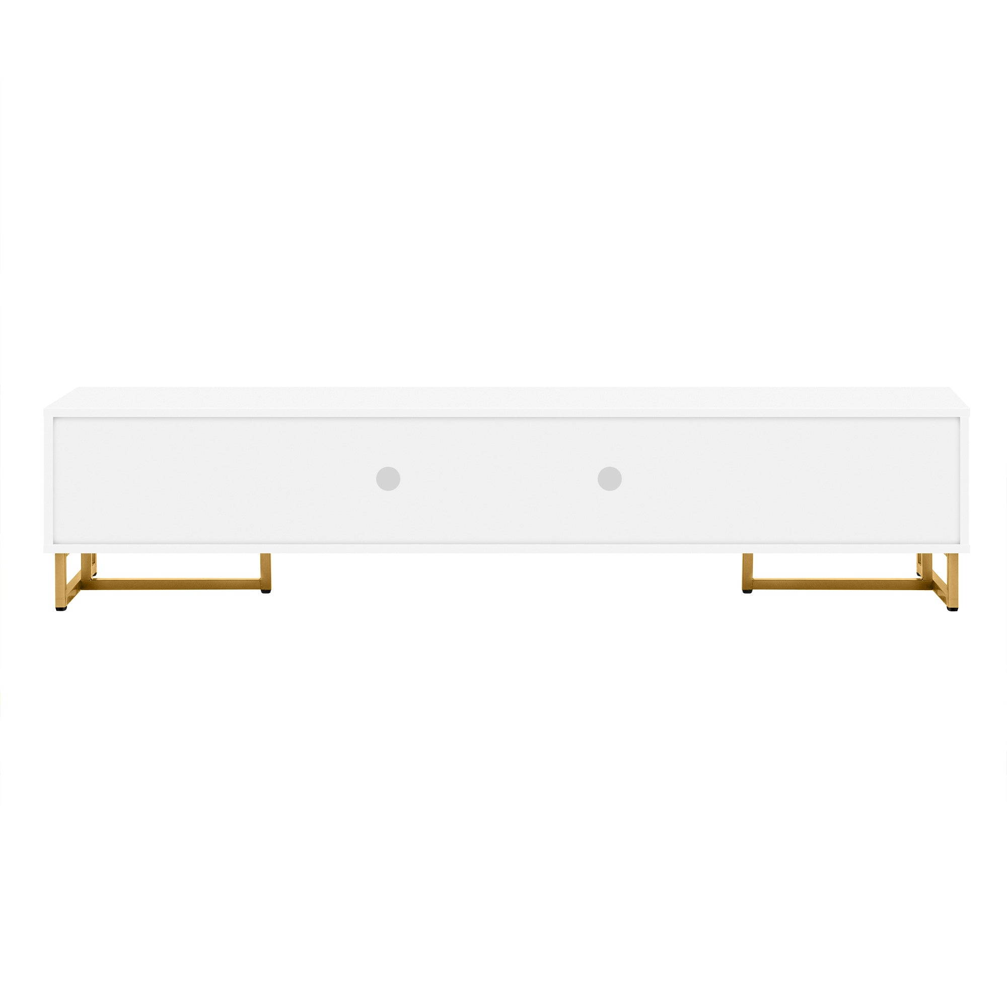 U-Can TV Stand for 65+ Inch TV, Entertainment Center TV Media Console Table, Modern TV Stand with Storage, TV Console Cabinet Furniture for Living Room
