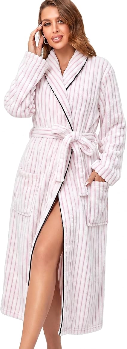 Women's Cozy Luxury Long Soft Bathrobe