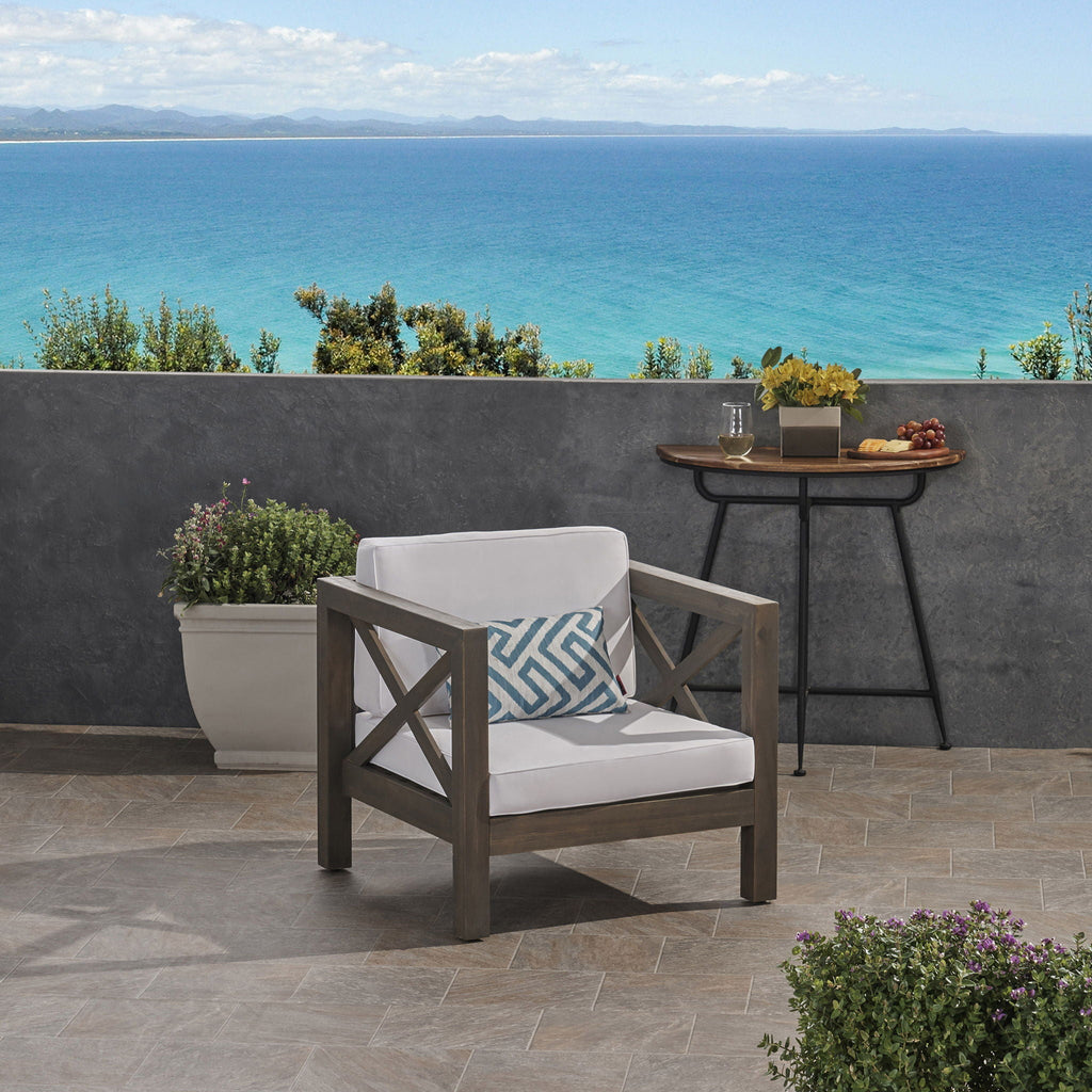 Brava - Mid - Century Modern Club Chair With Water Resistant Cushions