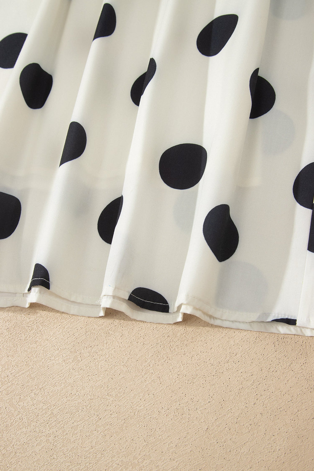 Polka Dot Spaghetti Strap Maxi Dress