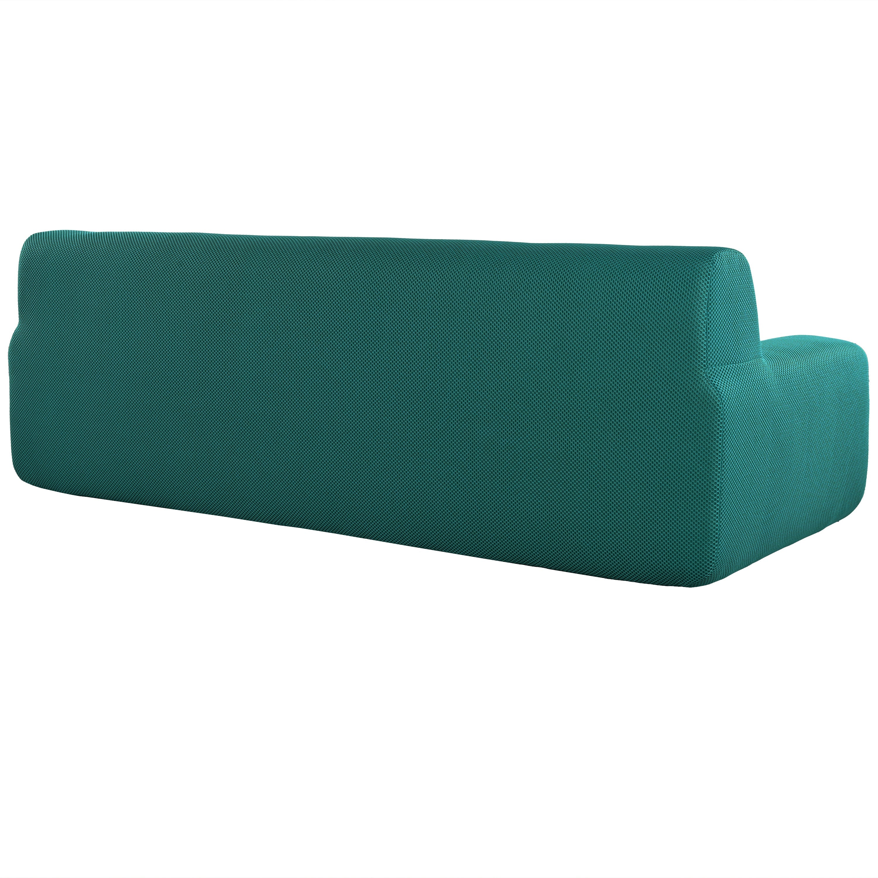 U_Style 86.2'' Modern Minimalist Style Tufted Design Upholstered Sofa, 3-Seat Compression Sofa for Living Room, Bedroom, and Apartment