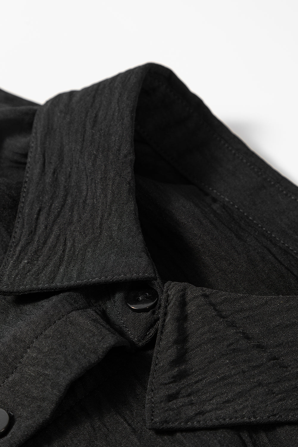 Patch Pocket Button Front Collared Shirt