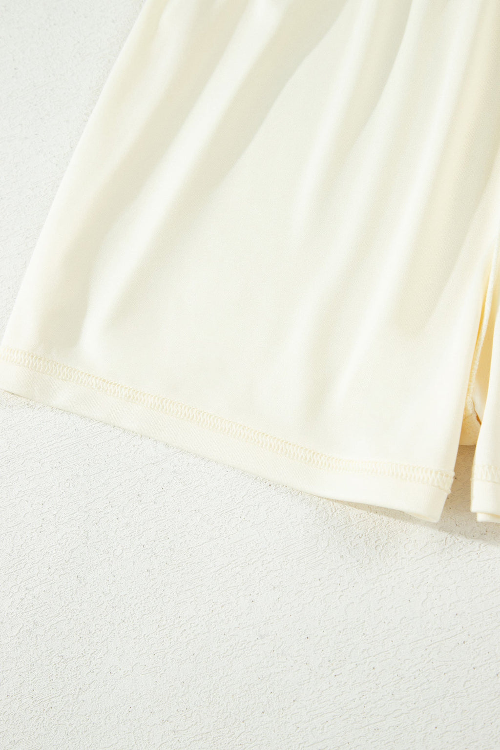 Stripe Textured Zip Collar Top & Skort Set