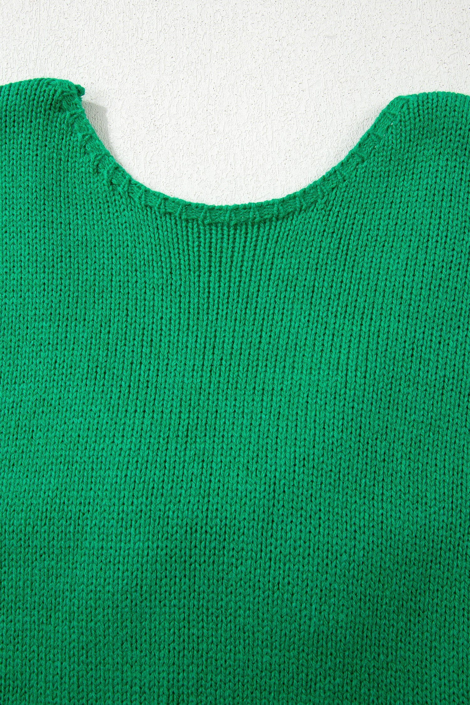 Bow Tie Backless Bubble Sleeve Sweater