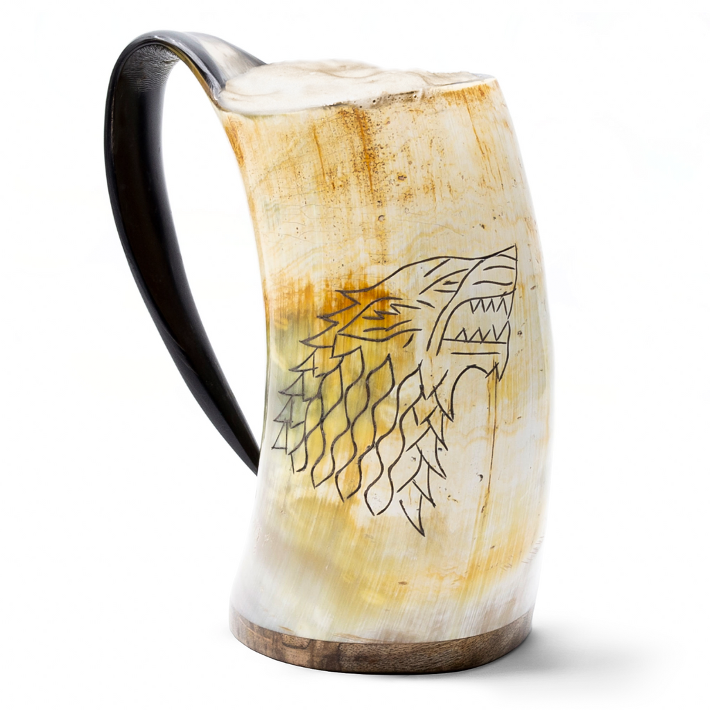 Horn Tankard Mug ( Pick your Polish )