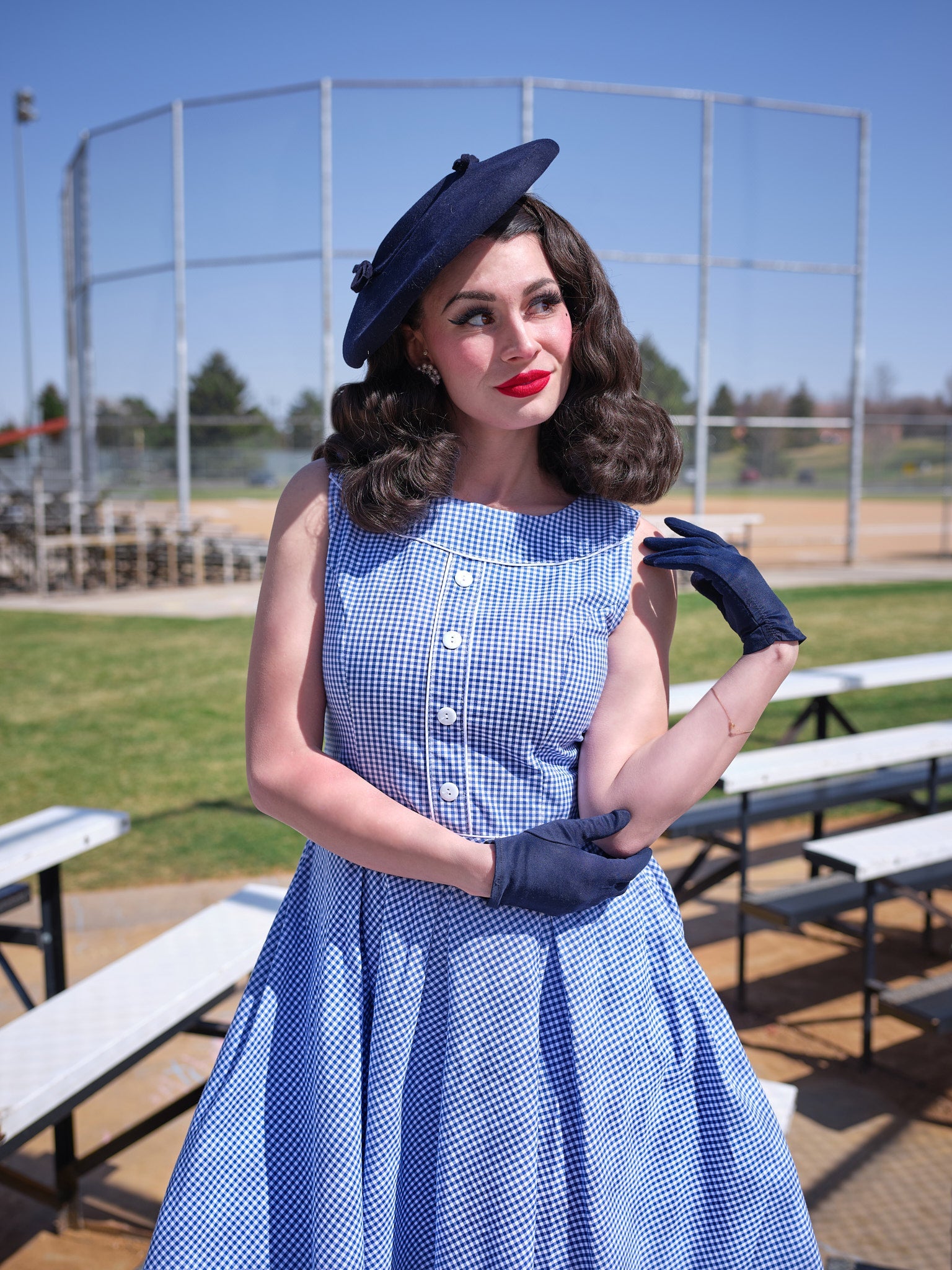 Elizabeth Dress in Gingham