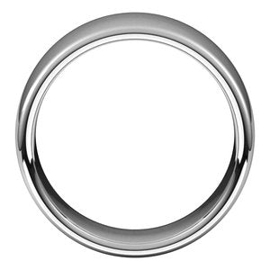Platinum 9 mm Comfort-Fit European-Style Band Size 13