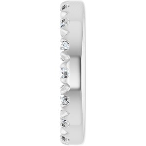 Continuum Sterling Silver 1 mm Round 4.6 mm ID French-Set Earring Jacket Mounting – image 5
