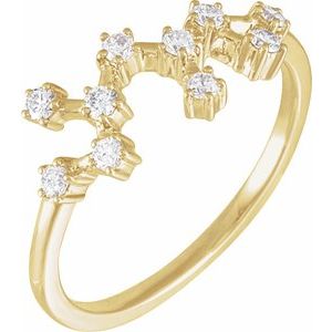 Constellation Zodiac Ring