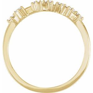 14K Yellow Gold 1/5 CTW Natural Diamond Scorpio Constellation Ring