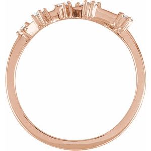 14K Rose Gold 1/5 CTW Natural Diamond Leo Constellation Ring