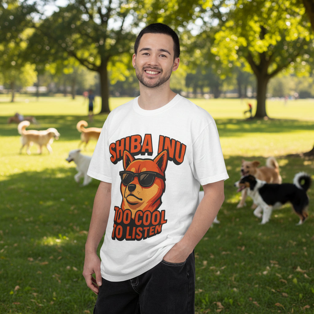Shiba Inu "Too Cool to Listen" T-Shirt