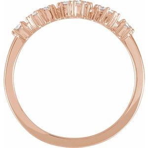 14K Rose Gold 1/4 CTW Natural Diamond Sagittarius Constellation Ring