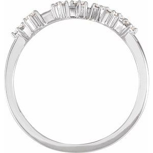 14K White Gold 1/5 CTW Natural Diamond Scorpio Constellation Ring