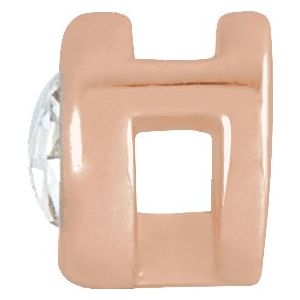 14K Rose Gold .06 CT Rose-Cut Natural Diamond Bezel-Set Pendant