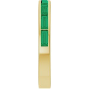 Straight Baguette Stackable Ring