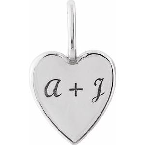 Family is Forever Heart Charm/Pendant