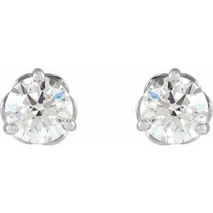 Sterling Silver 1/3 CTW Natural Diamond Infinity-Inspired Earrings – image 2
