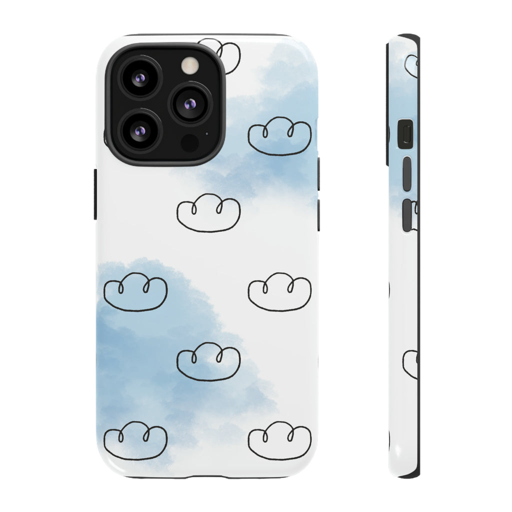 Passing Clouds Tough iPhone Case