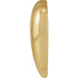 14K Yellow Gold .03 CT Natural Diamond Heart Pendant