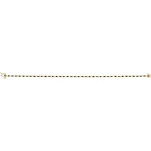 14K Yellow Gold Vermeil 5/8 CTW Lab-Grown Blue Sapphire & Lab-Grown Diamond Line 7 1/4" Bracelet – image 3