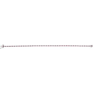 Sterling Silver 5/8 CTW Lab-Grown Ruby & Lab-Grown Diamond Line 7 1/4" Bracelet – image 3