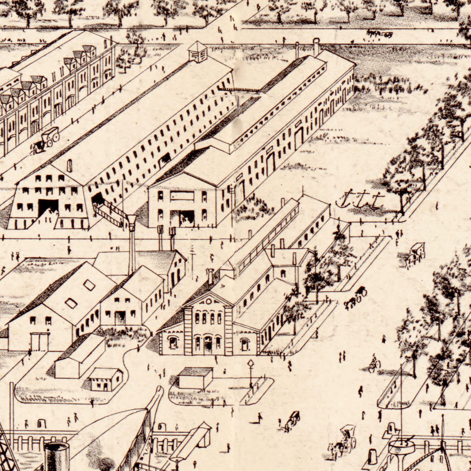 Vintage Map of Philadelphia, Pennsylvania 1897