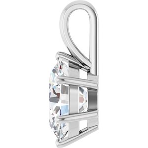 Continuum Sterling Silver 11x9 mm Oval Charm/Pendant Mounting – image 5